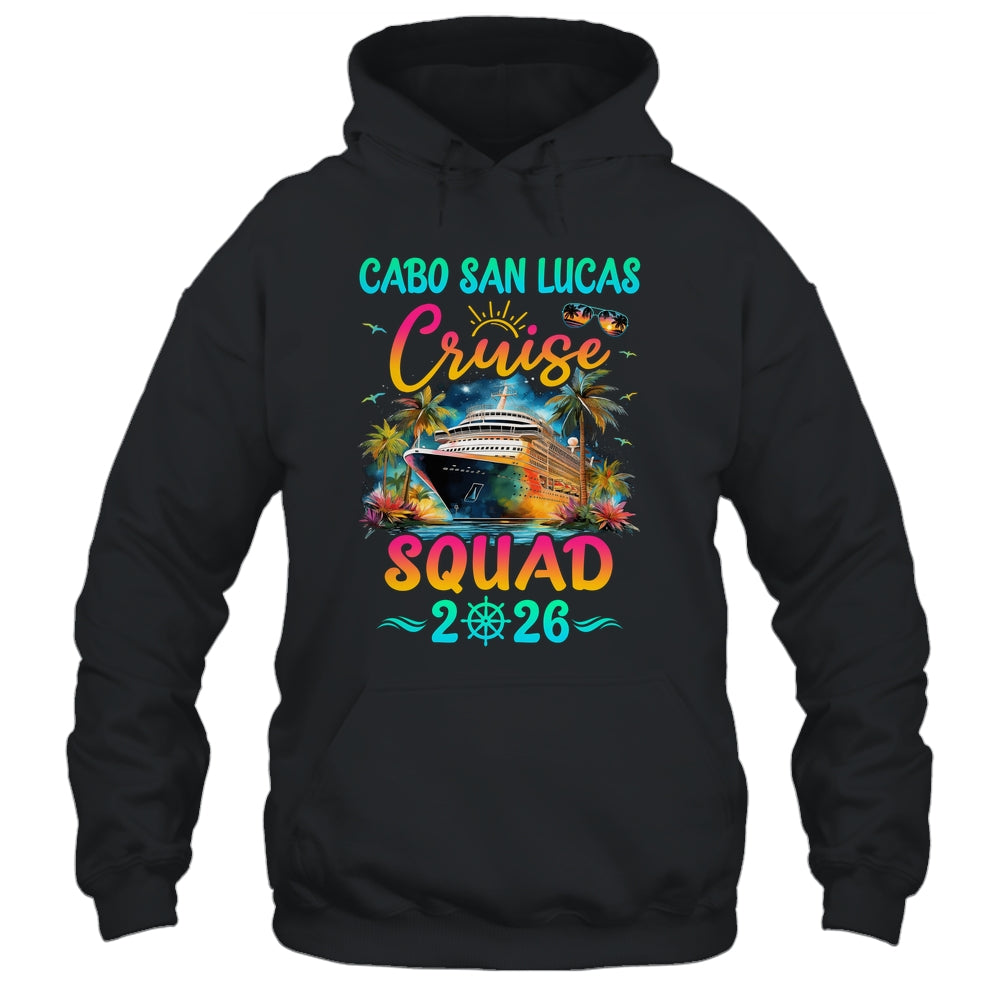 Family Cabo San Lucas Cruise Squad 2026 Summer Vacation Matching Shirt & Tank Top | siriusteestore