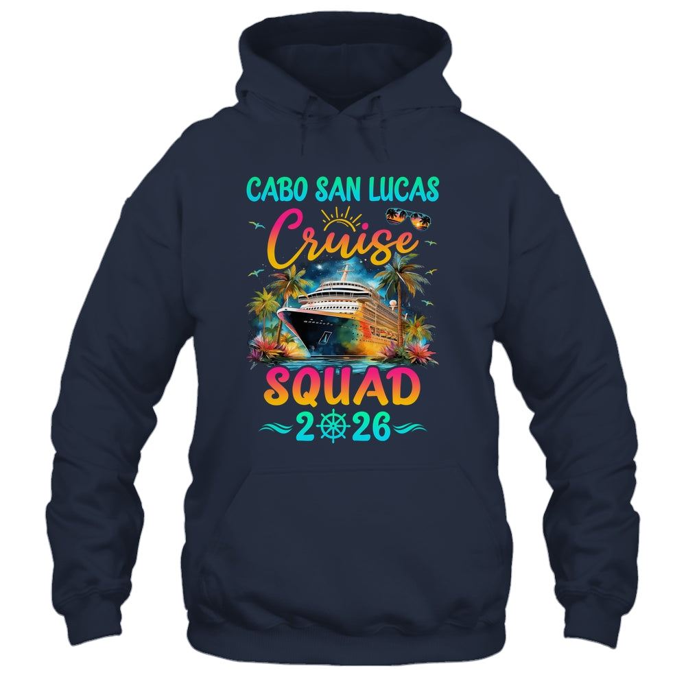 Family Cabo San Lucas Cruise Squad 2026 Summer Vacation Matching Shirt & Tank Top | siriusteestore