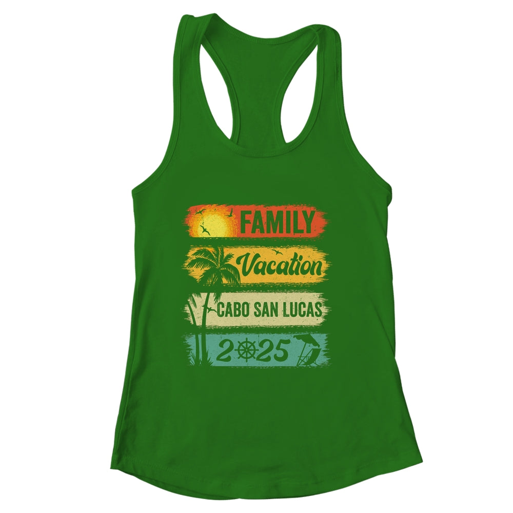 Family Cabo San Lucas Vacation 2025 Funny Matching Group Family Shirt & Tank Top | siriusteestore