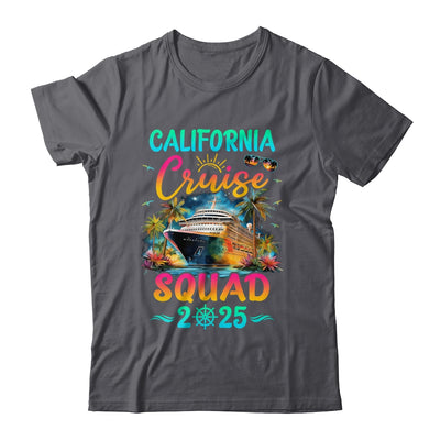 Family California Cruise Squad 2025 Summer Vacation Matching Shirt & Tank Top | siriusteestore