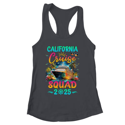 Family California Cruise Squad 2025 Summer Vacation Matching Shirt & Tank Top | siriusteestore