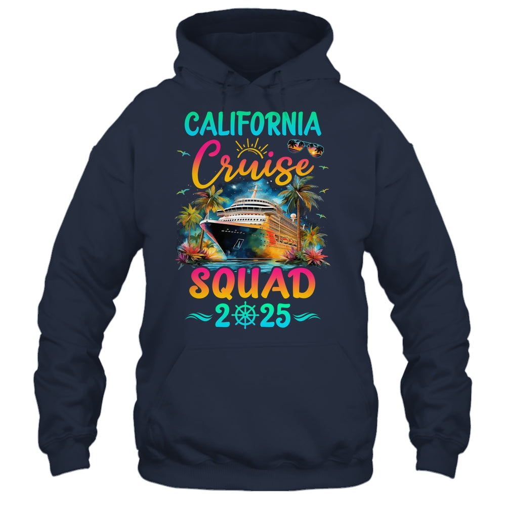 Family California Cruise Squad 2025 Summer Vacation Matching Shirt & Tank Top | siriusteestore
