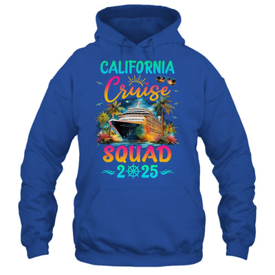 Family California Cruise Squad 2025 Summer Vacation Matching Shirt & Tank Top | siriusteestore