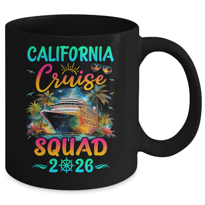 Family California Cruise Squad 2026 Summer Vacation Matching Mug | siriusteestore
