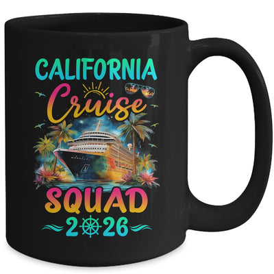 Family California Cruise Squad 2026 Summer Vacation Matching Mug | siriusteestore