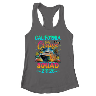 Family California Cruise Squad 2026 Summer Vacation Matching Shirt & Tank Top | siriusteestore
