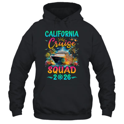 Family California Cruise Squad 2026 Summer Vacation Matching Shirt & Tank Top | siriusteestore