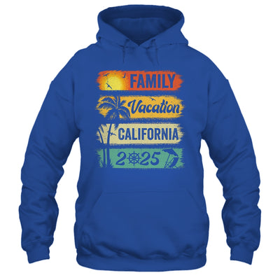 Family California Vacation 2025 Funny Matching Group Family Shirt & Tank Top | siriusteestore
