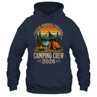 Family Camping Crew 2026 Outdoor Camper Group Matching Trip Shirt & Tank Top | siriusteestore