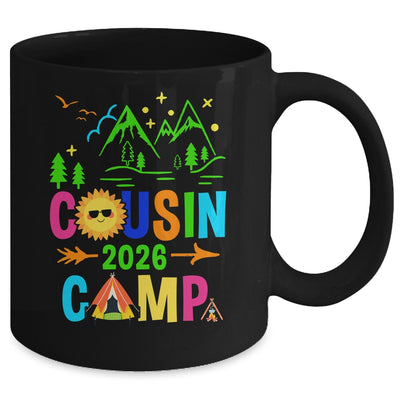 Family Camping Summer Vacation Crew Cousin Camp 2026 Mug | siriusteestore