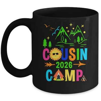 Family Camping Summer Vacation Crew Cousin Camp 2026 Mug | siriusteestore