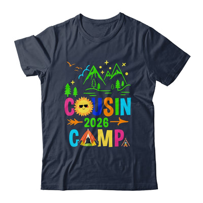 Family Camping Summer Vacation Crew Cousin Camp 2026 Shirt & Hoodie | siriusteestore