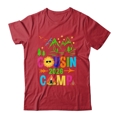 Family Camping Summer Vacation Crew Cousin Camp 2026 Shirt & Hoodie | siriusteestore
