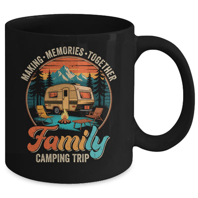 Family Camping Trip Memories Camper Matching Crew Vintage Mug | siriusteestore