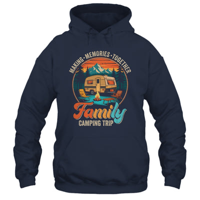Family Camping Trip Memories Camper Matching Crew Vintage Shirt & Tank Top | siriusteestore