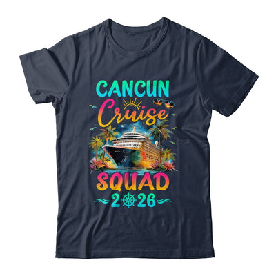 Family Cancun Cruise Squad 2026 Summer Vacation Matching Shirt & Tank Top | siriusteestore