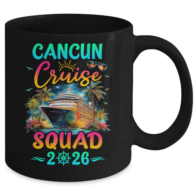 Family Cancun Cruise Squad 2026 Summer Vacation Matching Mug | siriusteestore