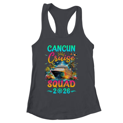 Family Cancun Cruise Squad 2026 Summer Vacation Matching Shirt & Tank Top | siriusteestore