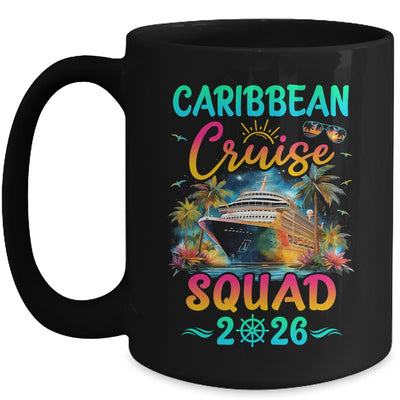 Family Caribbean Cruise Squad 2026 Summer Vacation Matching Mug | siriusteestore