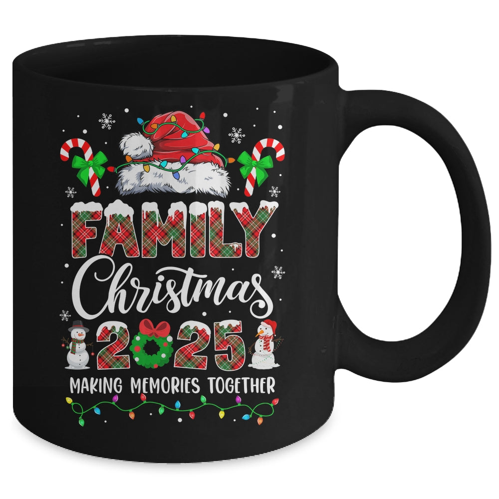 Family Christmas 2025 Funny Matching Squad Santa Elf Xmas Mug | siriusteestore