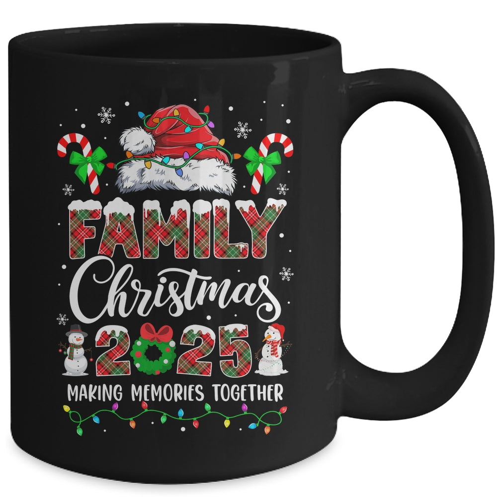 Family Christmas 2025 Funny Matching Squad Santa Elf Xmas Mug | siriusteestore