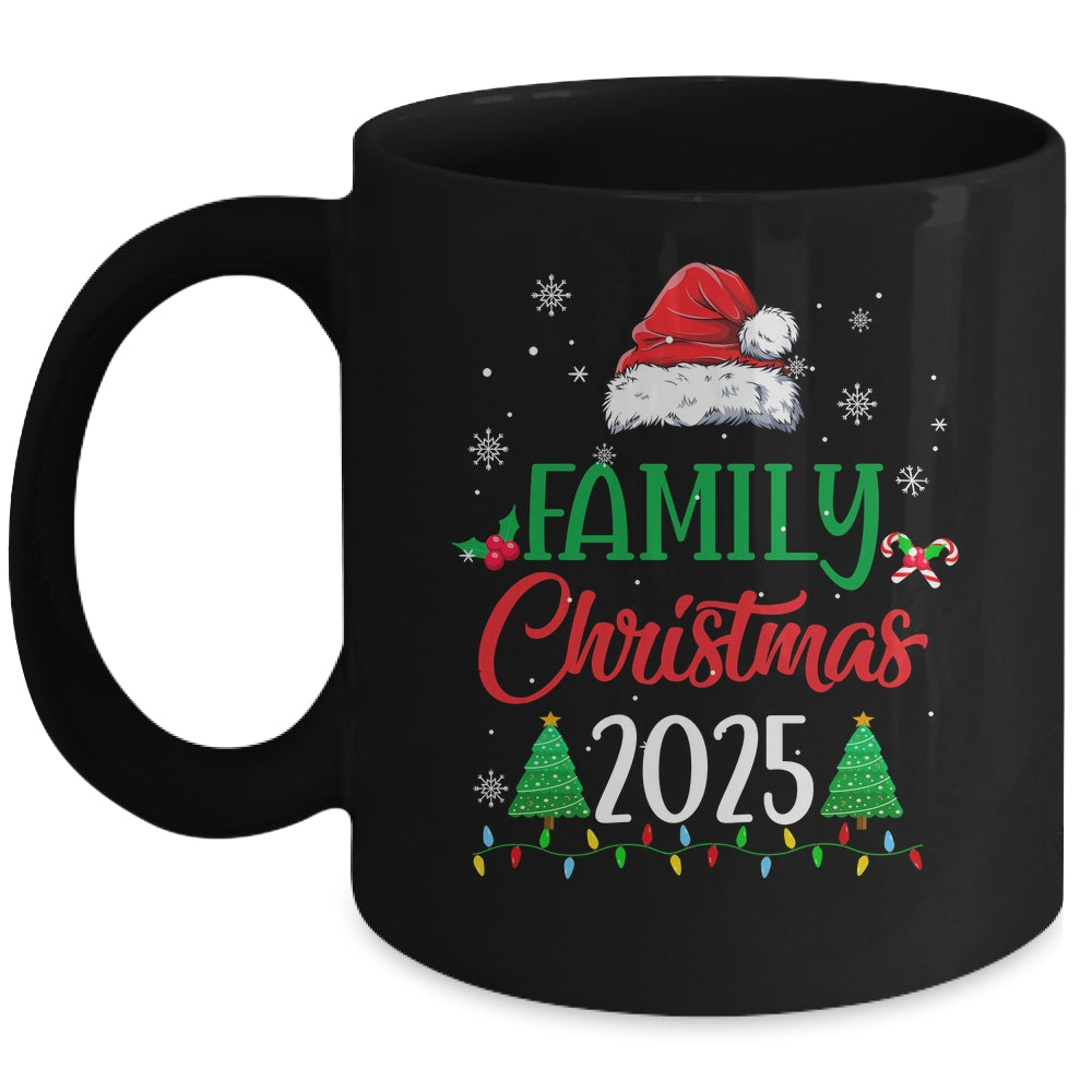 Family Christmas 2025 Matching Family Christmas Squad Santa Mug | siriusteestore