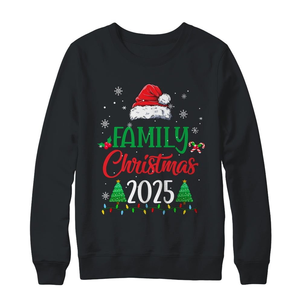 Family Christmas 2025 Matching Family Christmas Squad Santa Shirt & Sweatshirt | siriusteestore