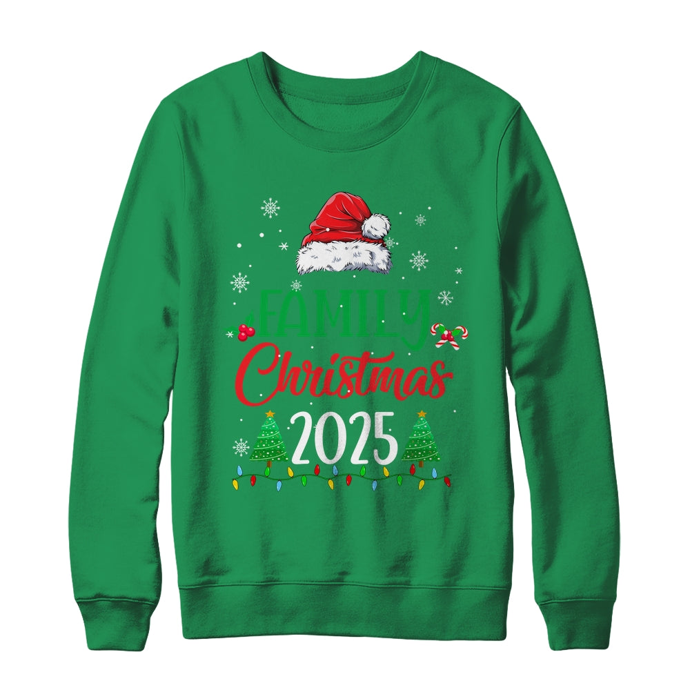 Family Christmas 2025 Matching Family Christmas Squad Santa Shirt & Sweatshirt | siriusteestore
