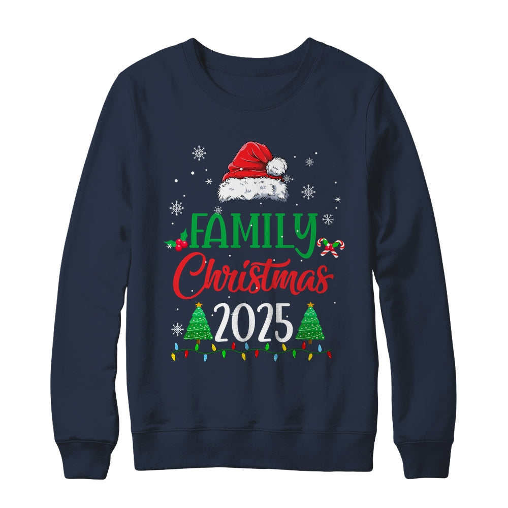 Family Christmas 2025 Matching Family Christmas Squad Santa Shirt & Sweatshirt | siriusteestore