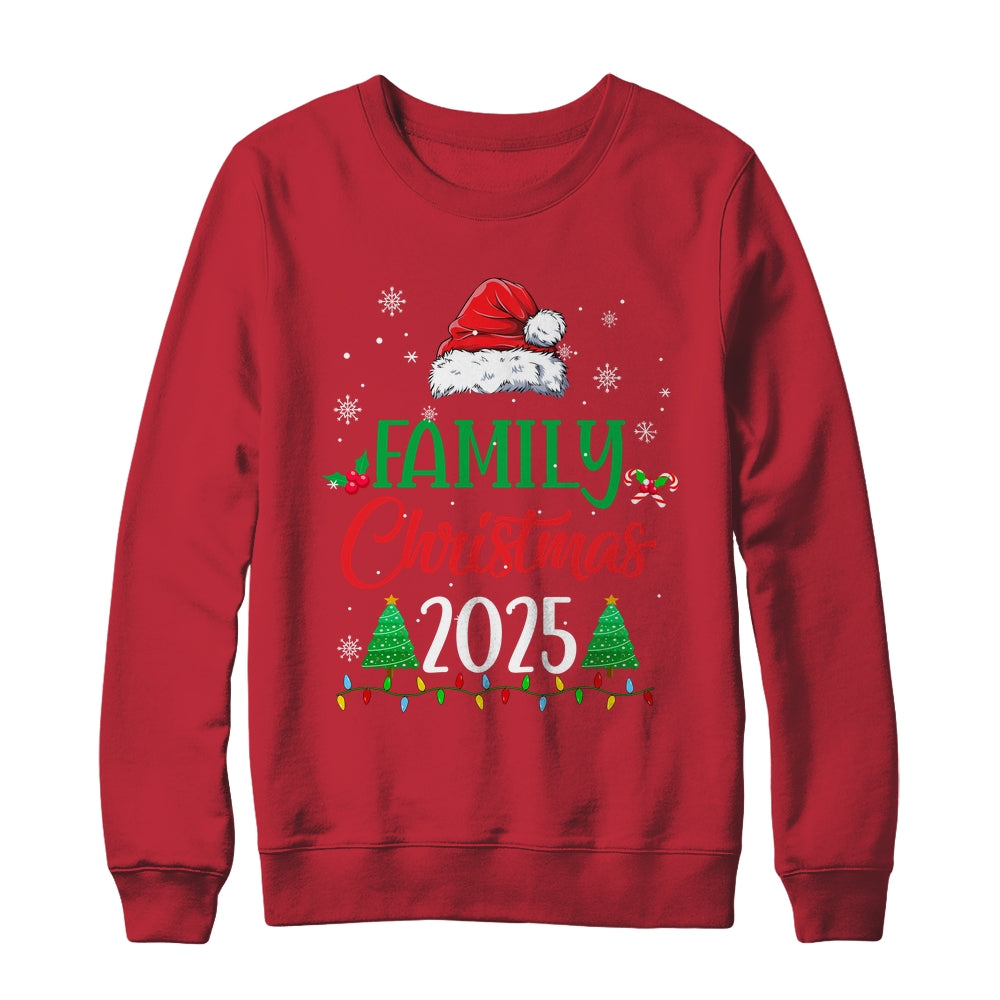 Family Christmas 2025 Matching Family Christmas Squad Santa Shirt & Sweatshirt | siriusteestore