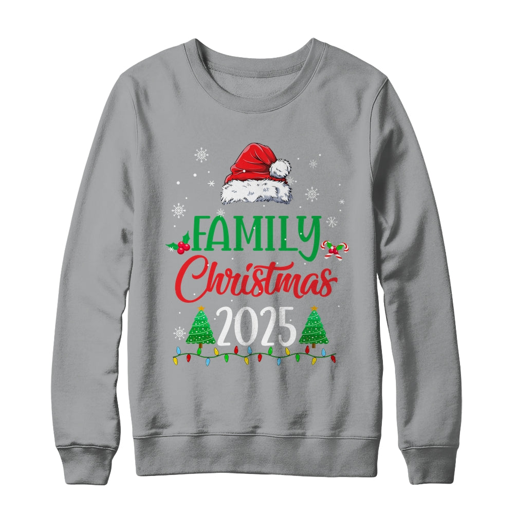 Family Christmas 2025 Matching Family Christmas Squad Santa Shirt & Sweatshirt | siriusteestore