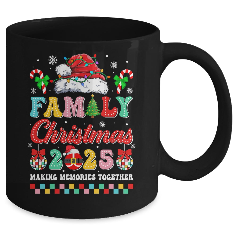 Family Christmas 2025 Matching Outfit Xmas Squad Santa Group Mug | siriusteestore