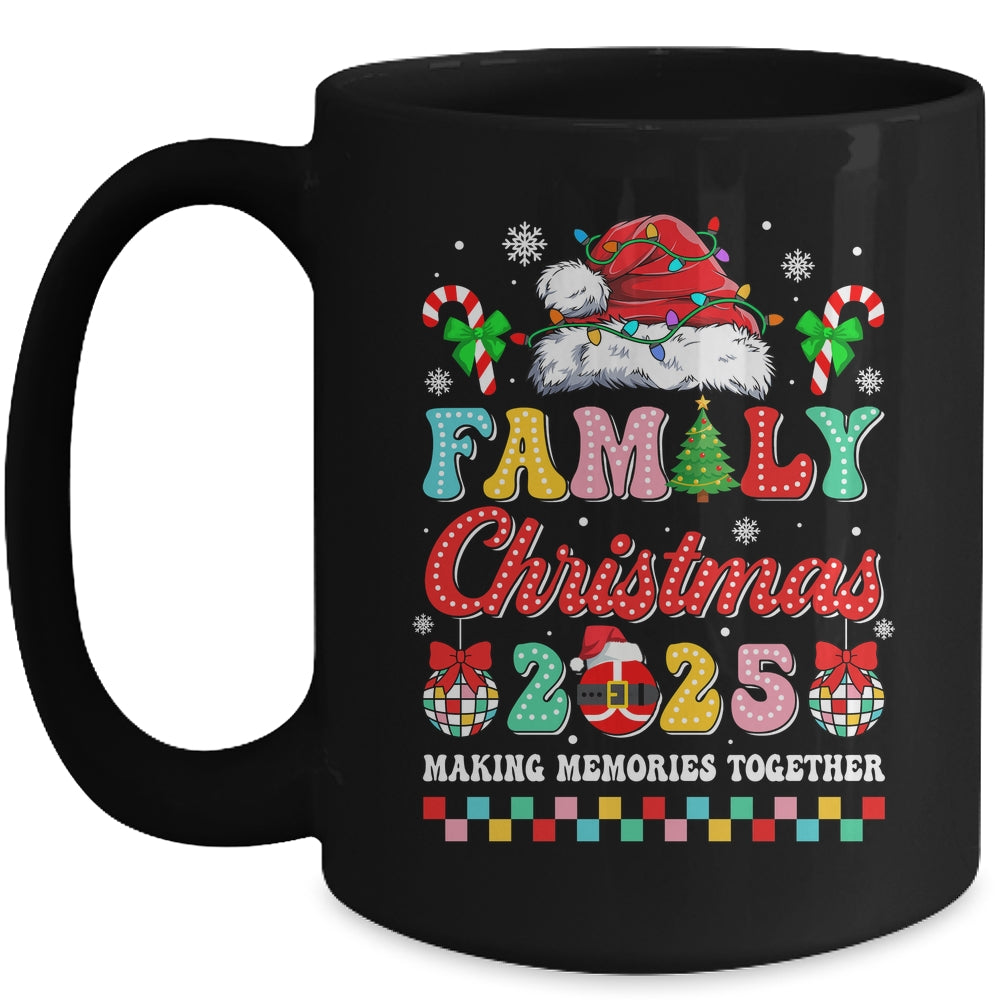 Family Christmas 2025 Matching Outfit Xmas Squad Santa Group Mug | siriusteestore