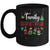 Family Christmas 2025 Matching Red Plaid Squad Santa Elf Mug | siriusteestore
