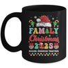 Family Christmas 2025 Matching Squad Santa Elf Xmas Funny Mug | siriusteestore