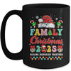 Family Christmas 2025 Matching Squad Santa Elf Xmas Funny Mug | siriusteestore