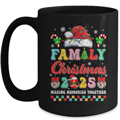Family Christmas 2025 Matching Squad Santa Elf Xmas Funny Mug | siriusteestore