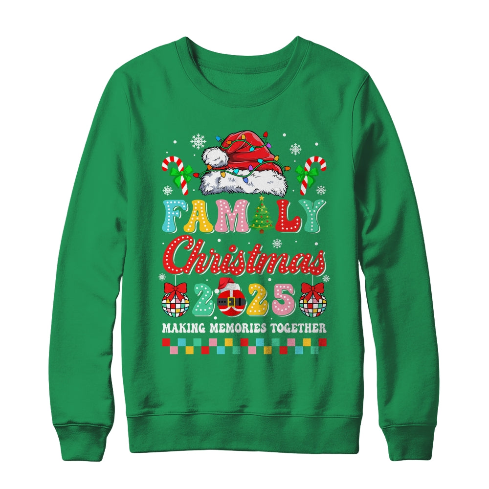 Family Christmas 2025 Matching Squad Santa Elf Xmas Funny Shirt & Sweatshirt | siriusteestore