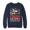 Family Christmas 2025 Matching Squad Santa Elf Xmas Funny Shirt & Sweatshirt | siriusteestore