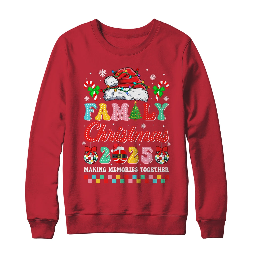 Family Christmas 2025 Matching Squad Santa Elf Xmas Funny Shirt & Sweatshirt | siriusteestore