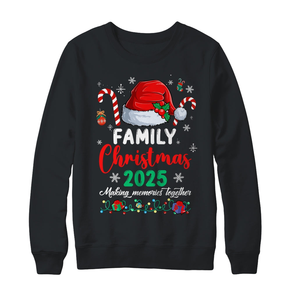 Family Christmas 2025 Matching Squad Santa Funny Xmas Shirt & Sweatshirt | siriusteestore