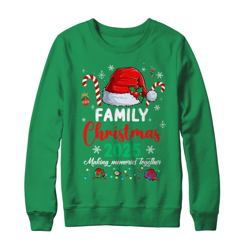Family Christmas 2025 Matching Squad Santa Funny Xmas Shirt & Sweatshirt | siriusteestore