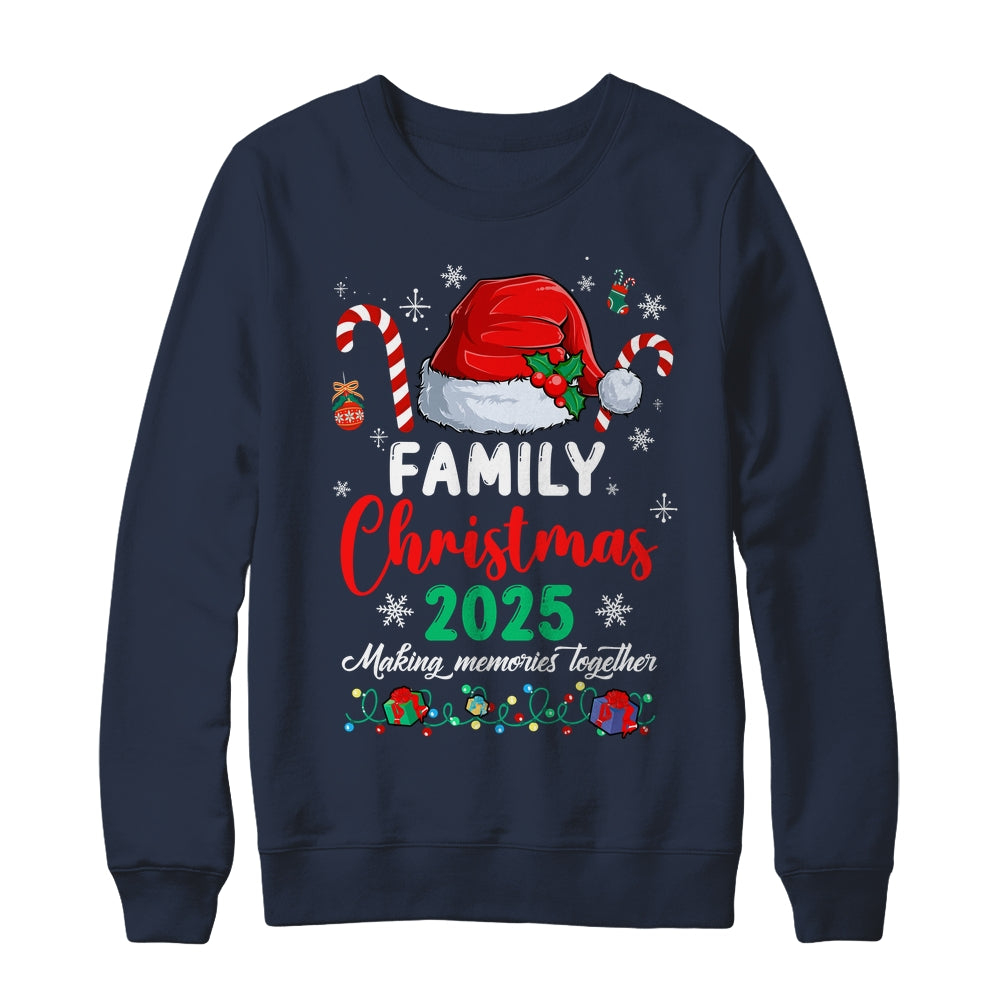 Family Christmas 2025 Matching Squad Santa Funny Xmas Shirt & Sweatshirt | siriusteestore