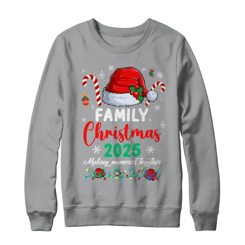 Family Christmas 2025 Matching Squad Santa Funny Xmas Shirt & Sweatshirt | siriusteestore