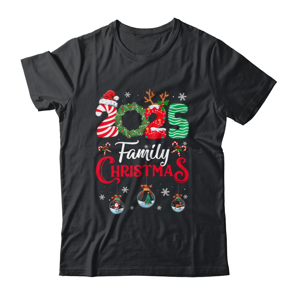 Family Christmas 2025 Merry Xmas Ball Light Garden Reindeer Shirt & Sweatshirt | siriusteestore