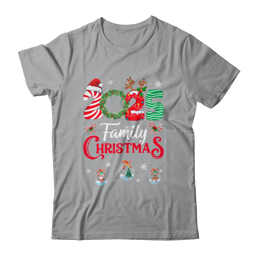 Family Christmas 2025 Merry Xmas Ball Light Garden Reindeer Shirt & Sweatshirt | siriusteestore