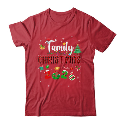 Family Christmas 2026 Matching Red Plaid Squad Santa Shirt & Sweatshirt | siriusteestore