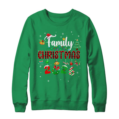 Family Christmas 2026 Matching Red Plaid Squad Santa Shirt & Sweatshirt | siriusteestore