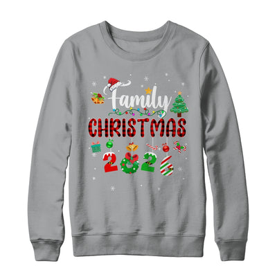 Family Christmas 2026 Matching Red Plaid Squad Santa Shirt & Sweatshirt | siriusteestore