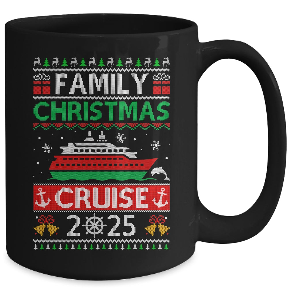 Family Christmas Cruise 2025 Family Cruise Squad Matching Mug | siriusteestore